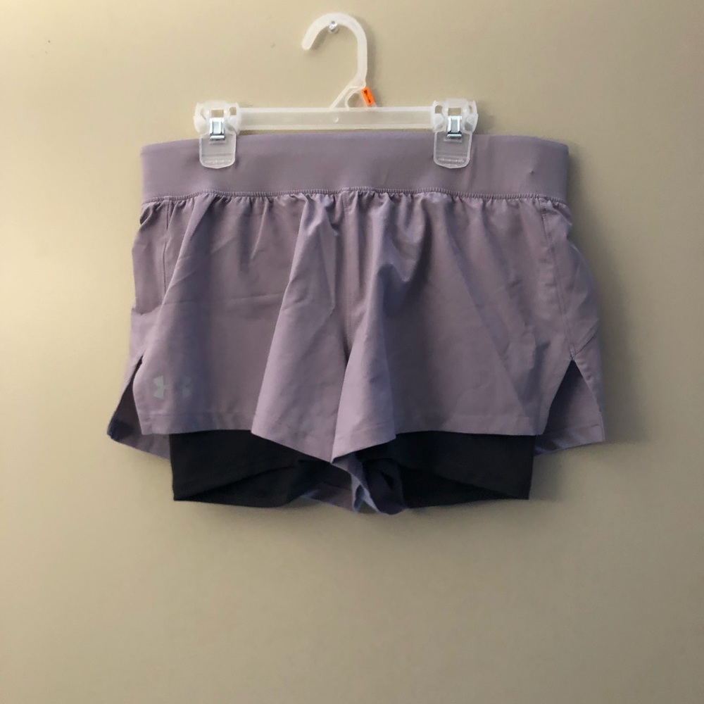 under armor running/basketball shorts
